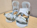 Burton Cartel Sky + Earth Blue Re:flex Binding - Medium No Right Ankle Strap Used. Price: $123.50.
