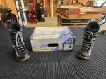 Morrow Slick Boys Snowboard Boots Size 1 Mens Youth Kids Black Gray New In Box. Price: $50.00.