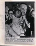 1962 Press Photo Vice President Lyndon Johnson Welcomed By Americans In Rome. Unspecified. Price: $24.99.