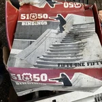 5150 Snowboard Bindings FF1000 Size 1-5 Box Unmounted Mounts New. Price: $30.00.