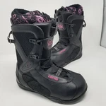 Women's Black Pink Purple Ride Sage Snowboard Boots Size 9.5 Pre-owned. Price: $58.55.