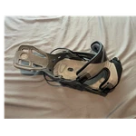 Flow Fuse Rear-entry Snowboard Bindings Ankle Buckles Gray/black Used. Price: $60.00.
