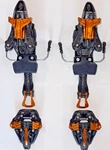 Marker Kingpin 13 Tech Ski Bindings Carbon Baseplate Black/orange Used. Price: $300.00.