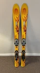 K2 Luv Bug Kids Skis W/marker 450 Adjustable Bindings - 124CM Vg Condition Used. Price: $45.00.