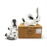 Closeout! 2025-26 Men's Altitude "rider" Snowboard Bindings (white) L/xl 9.5-13 New. Price: $119.95.