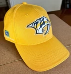Nashville Predators Hat Cap Strap Back Mens Gold Nhl Hockey Embroidered 5TH/3RD New. Price: $9.95.