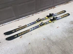 Rossignol Energy Dualtec Cut 184 W/ Salomon 850S Bindings- Smith Ski Poles Inc. Used. Price: $100.00.