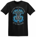 Its Not The Destination It's T-shirt Motor Rider Fire Men New. Price: $14.76.