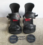 Union Charger Black/red Snowboard Bindings Size L/xl Used. Price: $169.99.