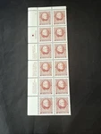 Us Plate Block Stamp Of 12 Scott# 2587 Pres. James Polk 1995 Mnh.. Price: $8.00.