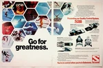 Vintage Salomon Bindings Ad Ephemera 1970S Skiing Magazine Print Used. Price: $13.50.