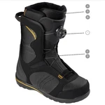 New Head Snowboard Boots Women's Galore Lyt Coiler Black Us 8.5. Price: $129.99.