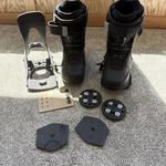 K2 Maysis Men's Double Clicker Snowboard Boots And BINDINGS-9.5 Black Pre-owned. Price: $300.00.