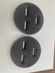 New Burton Snowboard Bindings 3D Disc Plates Set Of 2. Price: $23.99.