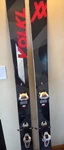 Volkl Confession 186CM Powder Skis - Marker Griffon 13 Bindings Used. Price: $150.00.