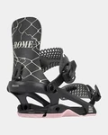 Rome Brass Snowboard Bindings M/l (women's Us 9-11.5) Black New 2025. Price: $230.97.