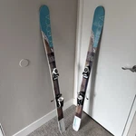 Nordica Belle To Balsa Skis 2016 153 Women's 114-78-98 NX11 Bindings Used. Price: $199.00.