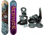 Toddler Kids' Altitude "lil Yeti" Snowboard 80CM + Xs Bindings 7C-13C New. Price: $329.00.