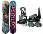 Toddler Kids' Altitude "yeti Shreddi" Snowboard + Small Bindings 1K-3K New. Price: $339.00.