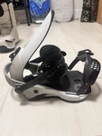 Union Atlas Snowboard Bindings. Small. Gray Black Adjustable Toe Ramp Composite New. Price: $300.00.