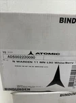Atomic Warden 11 Mn L90 Bindings White / Berry #MM4 New. Price: $230.00.