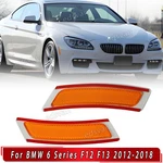 For 2012-18 Bmw F12 F13 640I 650I Amber Side Marker Bumper Reflector Light Pair New. Price: $20.69.