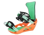Kemper Freestyle Snow Board Bindings Medium Large O'neill Rampage Orange Green New. Price: $119.99.
