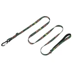 Adjustable Long Dog Leash Webbing Lead Training Green Plum Flower Small 6 Ft New. Price: $27.93.
