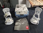 Burton Lexa Est 2009 Womens Snowboard Bindings Small 4-6 White New Box. Price: $80.00.