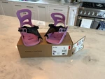 K2 Lil Kat Girls Small Snowboard Bindings Sz S. Gently Used.. Price: $61.50.