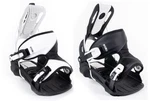 2026 Nidecker Flow Alpha White And Black Snowboard Bindings Large New. Price: $179.95.