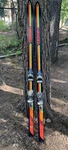 Vintage 1970S Hexcel Sundance Skis Salomon S555 Bindings 170 Cm Used. Price: $150.00.