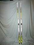 Fischer Scs Classic Cross Country Skis 205CM W/ Salomon Sns Profil Xc Bindings Used. Price: $138.00.