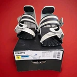 Burton Stiletto Snowboard Bindings Women Large Size 8 Arctica - Unidiscs Used. Price: $45.00.
