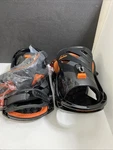 Salomon Rhythm Snowboard Bindings- Large-one Side Is Open Plastic-still New. Price: $79.50.