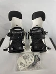 Excellent Nidecker Lt Supermatic Snowboard Bindings, White, X-large MY26 Used. Price: $410.36.
