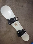 Burton Custom 156 With Cartel X Bindings Used. Price: $200.00.