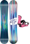 Nitro Lectra Brush Women's Snowboard 142 Cm With Cosmic Bindings And Bag New. Price: $447.89.