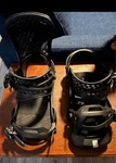 Burton Genesis Re:flex Snowboard Bindings Black New. Price: $200.00.