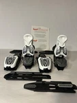 Marker 7.0 3-MOTION Jr Ski Bindings Boys Iso 2-7 Black White New. Price: $39.00.