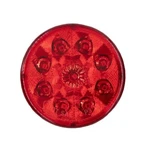Metra Heise HE-TR2504 / 2.5" 9-LED Round (red) Marker Clearance Light **new**. Price: $19.99.