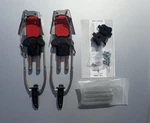 22 Designs Vice Telemark Ski Bindings Great Shape With Soft Springs Red Used. Price: $320.00.
