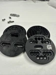 Lot Of 2 Snowboard Mounting Discs Black Bindings 3D Plates Burton Used. Price: $29.99.