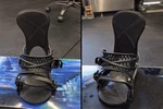 Burton X-base Re:flex Bindings Large Black Lightweight High End Used. Price: $300.00.