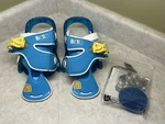 Burton 2013 Grom Snowboard Bindings Youth Blue New W/ Box Kids 2K-6K. Price: $74.99.
