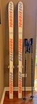 Vintage Rossignol 90'S 935 Winter Skis! Retro Shot Or Rec Scott Pole R7000 Used. Price: $39.99.
