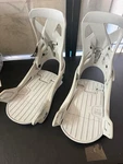 Burton Step Re:flex Snowboard Bindings Men Xl - Gray Cloud Discs Used. Price: $159.00.