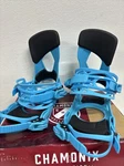 Chamonix Voza Women's Snowboard Bindings Teal Blue Small 5-8 #5B2 New. Price: $150.00.