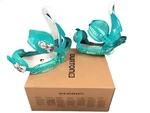 New Burton Scribe Smalls Est Youth Snowboard Bindings! 4K - 7K Barrier Reef. Price: $119.99.