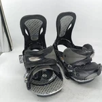 Burton P1 Snowboard Bindings Mens Medium Black Grey With Plates & 7 Screws Used. Price: $71.99.